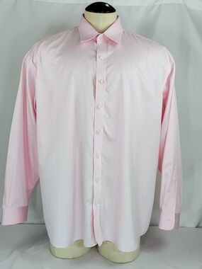 Proper Cloth Men's Light Pink Long-Sleeve Dress Shirt